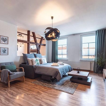 Grosszuegiges Apartment - Zentral - Kueche - Familienfreundlich 埃尔福特 外观 照片