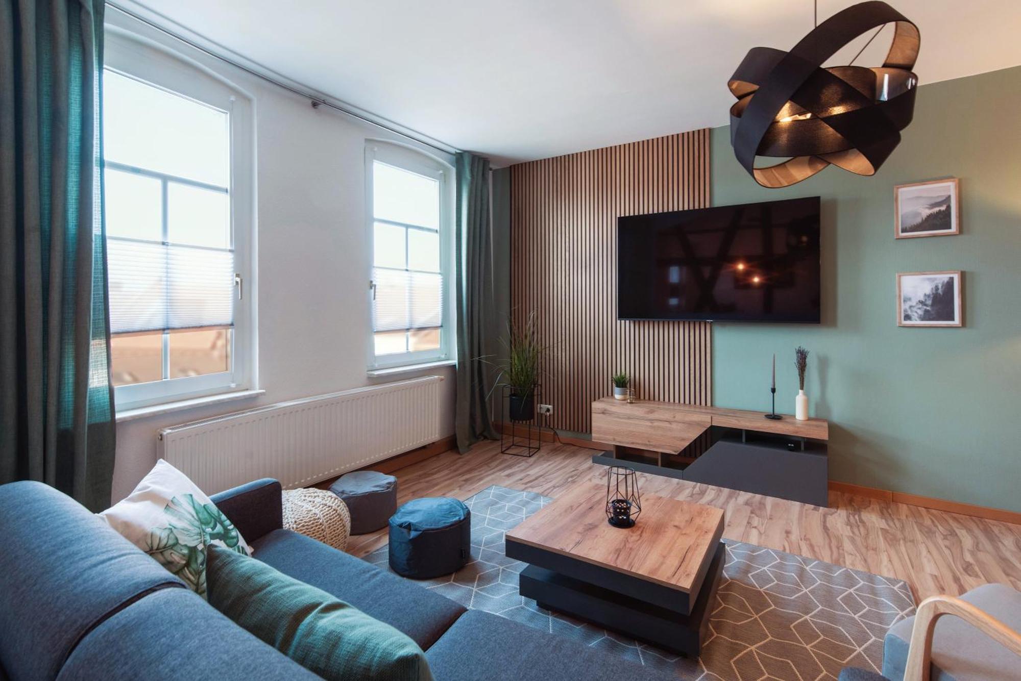 Grosszuegiges Apartment - Zentral - Kueche - Familienfreundlich 埃尔福特 外观 照片